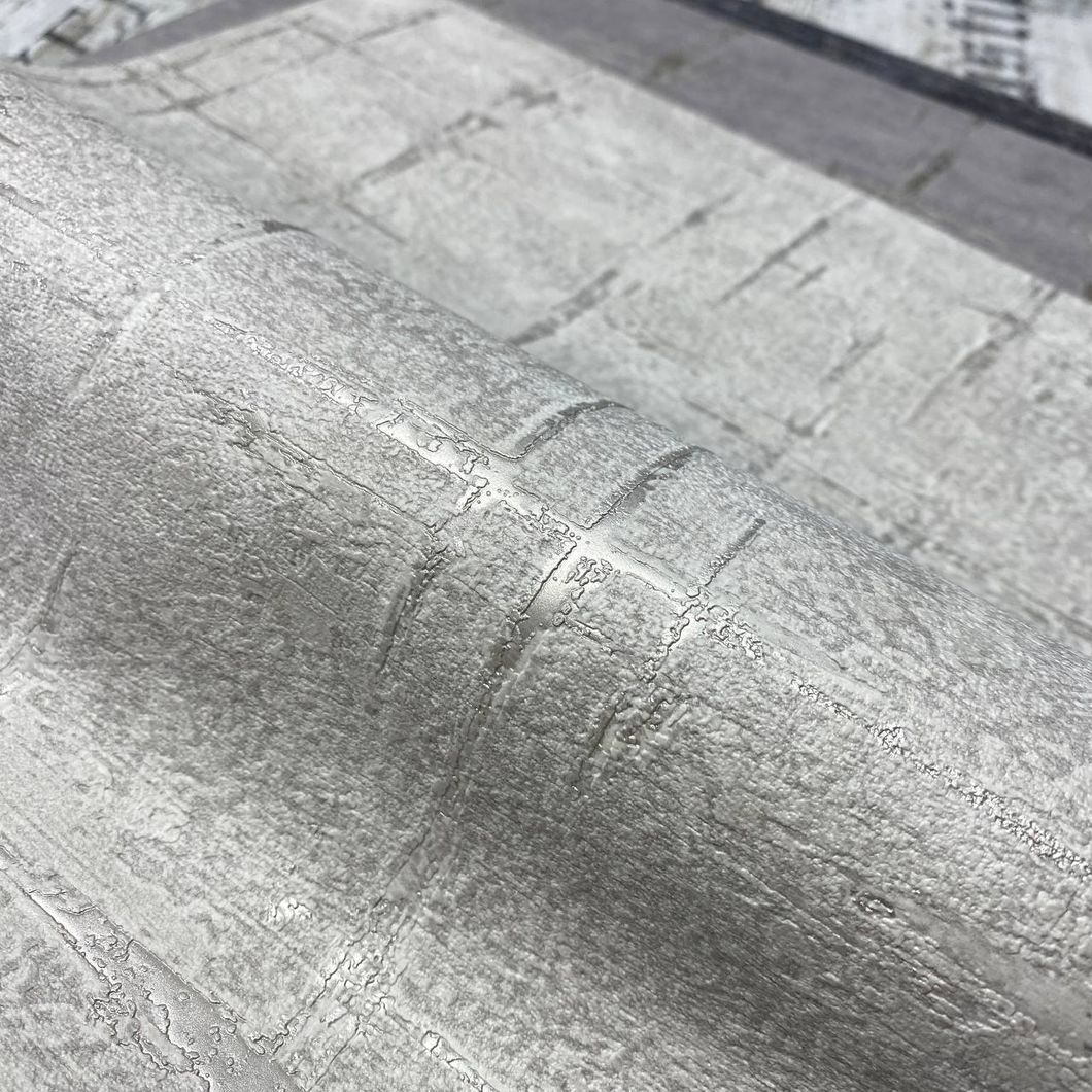 Обои виниловые на флизелиновой основе светло-серый AdaWall Seven 1,06 х 10,05м (7813-3)