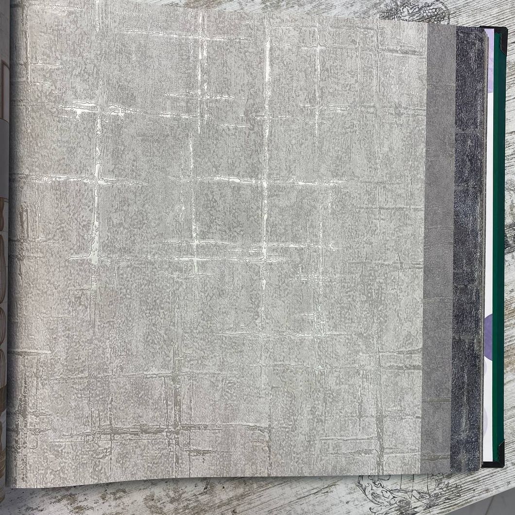 Обои виниловые на флизелиновой основе светло-серый AdaWall Seven 1,06 х 10,05м (7813-3)