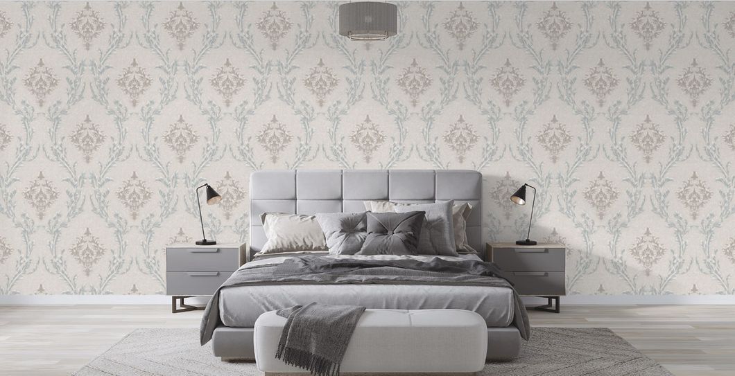 Обои виниловые на флизелиновой основе Бежевые SINTRA Willow 1,06х10,05м (520086)