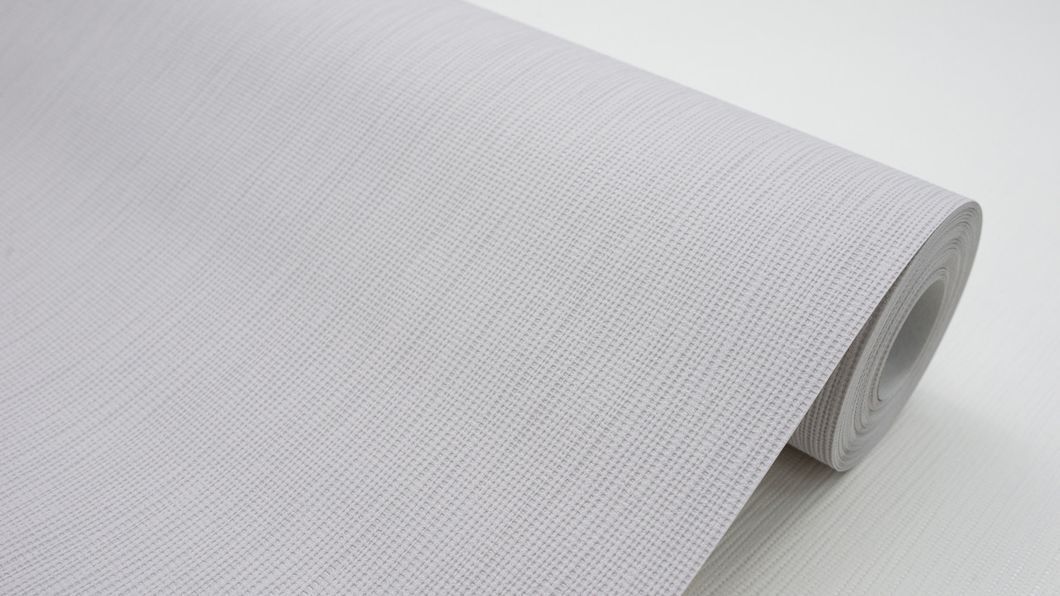 Обои виниловые на флизелиновой основе SINTRA Basics, Macrame UNI серые 0,53х10,05м (454640), Серый, Серый, +