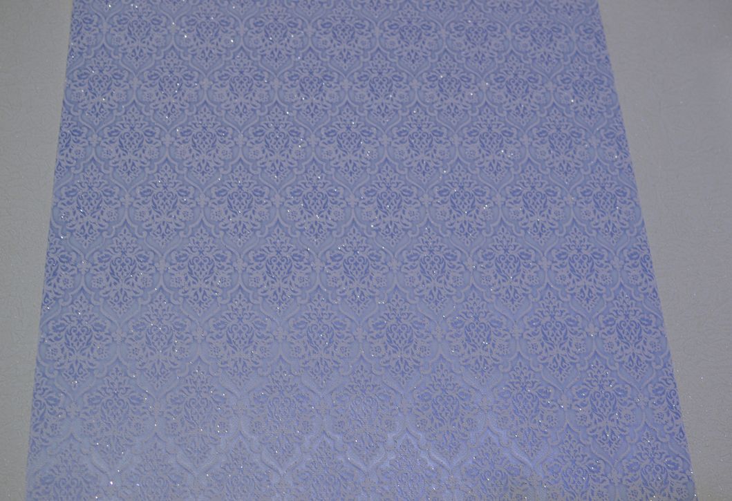 Обои акриловые на бумажной основе Славянские обои Garant В77,4 Солярис 2 голубой 0,53 х 10,05м (6568-05),