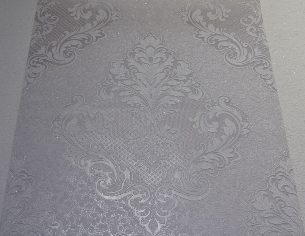 Шпалери вінілові на паперовій основі Слов'янські шпалери Comfort B58,4 білий 0,53 х 10,05м (9417-03)