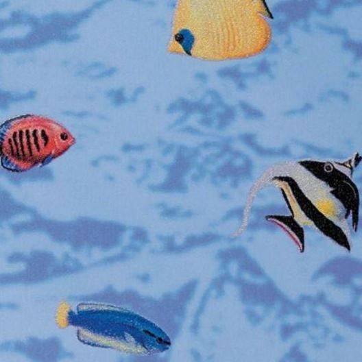 Самоклейка декоративна GEKKKOFIX море з рибами напівглянець 0,67 х 15м (10973), Синий, Синій