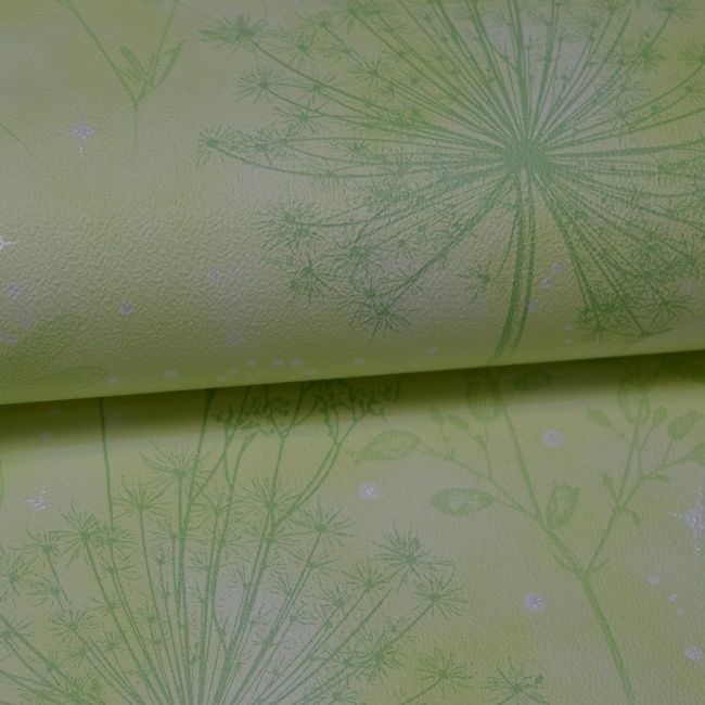 Обои бумажные Шарм Лето зелёный 0,53 х 10,05м (144-03)