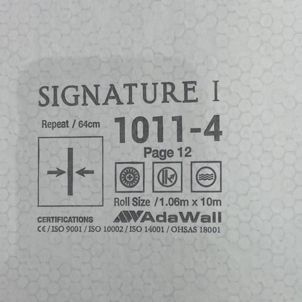 Обои виниловые на флизелиновой основе золотистый AdaWall Signature 1,06 х 10,05м (1011-4)