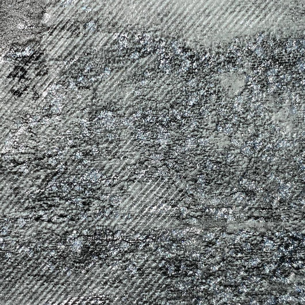 Шпалери вінілові на паперовій основі Сірі гарячого тиснення В160 LeGrand Gold Плутон 1,06м х 10,05м (4600-04)