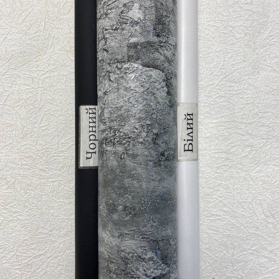 Обои виниловые на бумажной основе Серые горячего тиснения В160 LeGrand Gold Плутон 1,06м х 10,05м (4600-04)