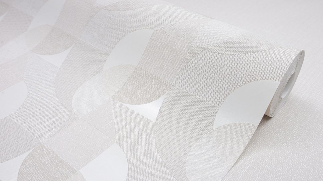 Шпалери вінілові на флізеліновій основі SINTRA Tweed 533642 (1,06х10,05м), Бежевий