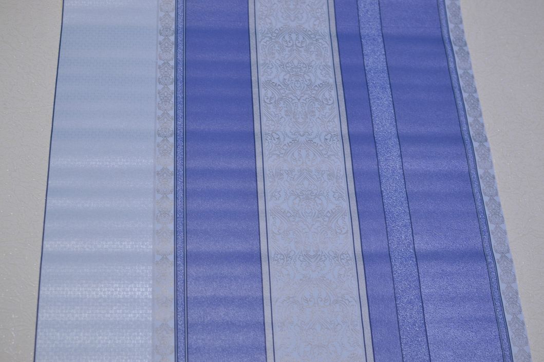 Обои бумажные Вернисаж голубой 0,53 х 10,05м (781 - 12)
