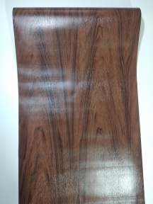 Самоклейка декоративная Hongda дерево коричневый полуглянец 0,45х15м (5118), Коричневый, Коричневый