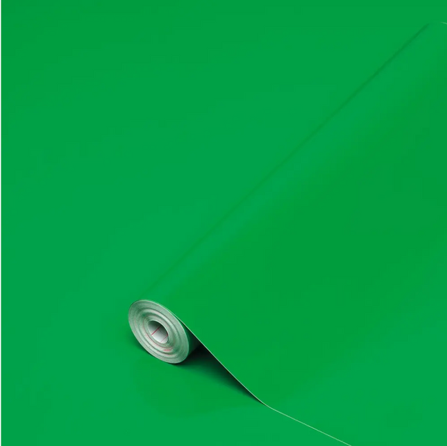 Самоклейка декоративная D-C-Fix Grun зелёный глянец 0,45 х 15м (200-2423), Зелёный, Зелёный