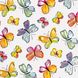 Самоклейка декоративная D-C-Fix Бабочки разноцветный полуглянец 0,45 х 1м (200-2940), Разноцветный, Разноцветный