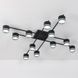 Люстра GELA 12xGX53 S-1100x1100x140-BLACK-IP20