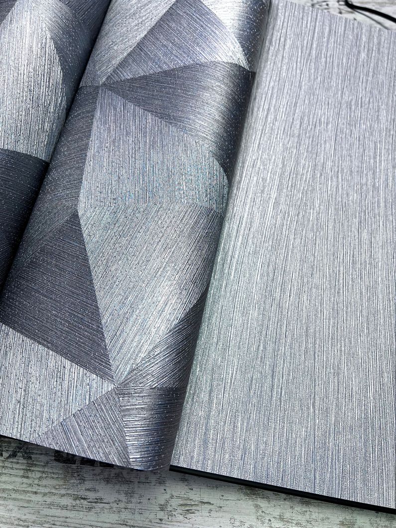 Обои виниловые на флизелиновой основе Erismann Fashion for Walls 3 серый 1,06 х 10,05м (12096-10)
