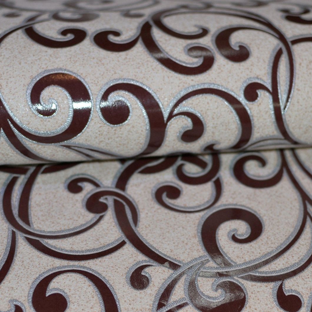 Шпалери вінілові на паперовій основі ArtGrand Bravo коричневий 0,53 х 10,05м (81028BR13)