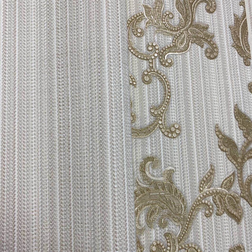 Шпалери вінілові на флізеліновій основі бежевий AdaWall SEYYAH 1,06 х 10,05м (1307-3)
