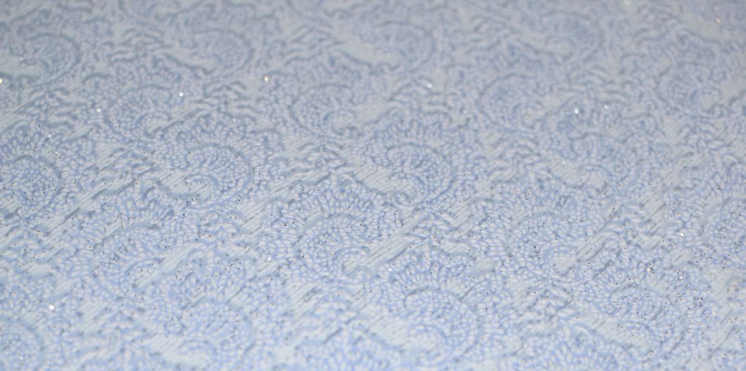 Шпалери акрилові на паперовій основі Слов'янські шпалери Garant B77,4 Джаз блакитний 0,53 х 10,05м (5184 - 03)