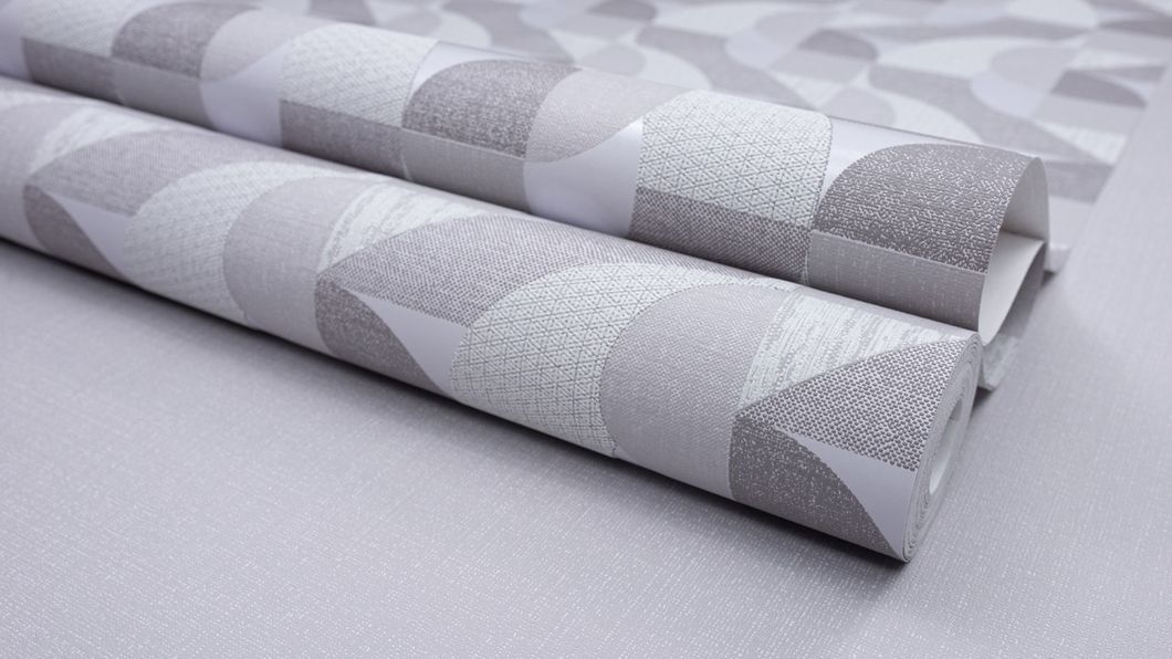 Обои виниловые на флизелиновой основе SINTRA Tweed 533659 (1,06х10,05м), Серый