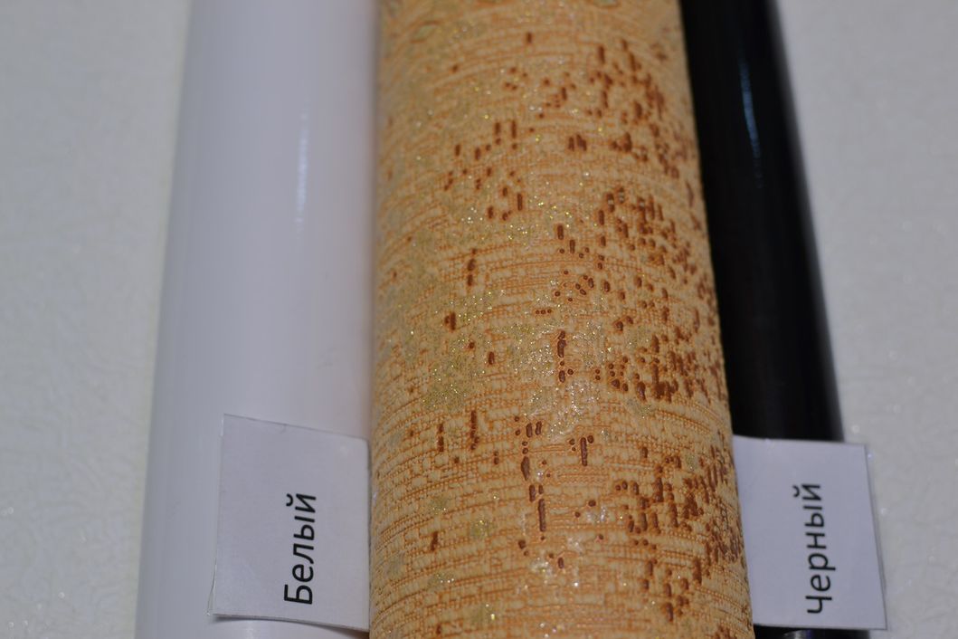 Шпалери вінілові на флізеліновій основі Слов'янські шпалери B109 Мавр помаранчевий 1,06 х 10,05м (K 587-13)