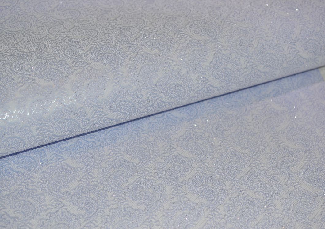 Шпалери акрилові на паперовій основі Слов'янські шпалери Garant B77,4 Джаз блакитний 0,53 х 10,05м (5184 - 03)