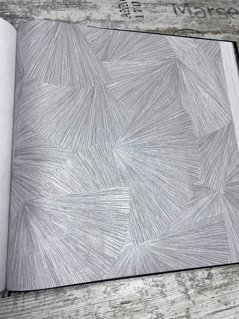 Шпалери вінілові на флізеліновій основі Erismann Fashion for Walls 3 сріблястий 1,06 х 10,05м (12099-31)