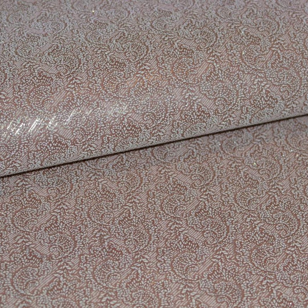 Обои акриловые на бумажной основе Славянские обои Garant B77,4 Джаз бордовый 0,53 х 10,05м (5184 - 13)