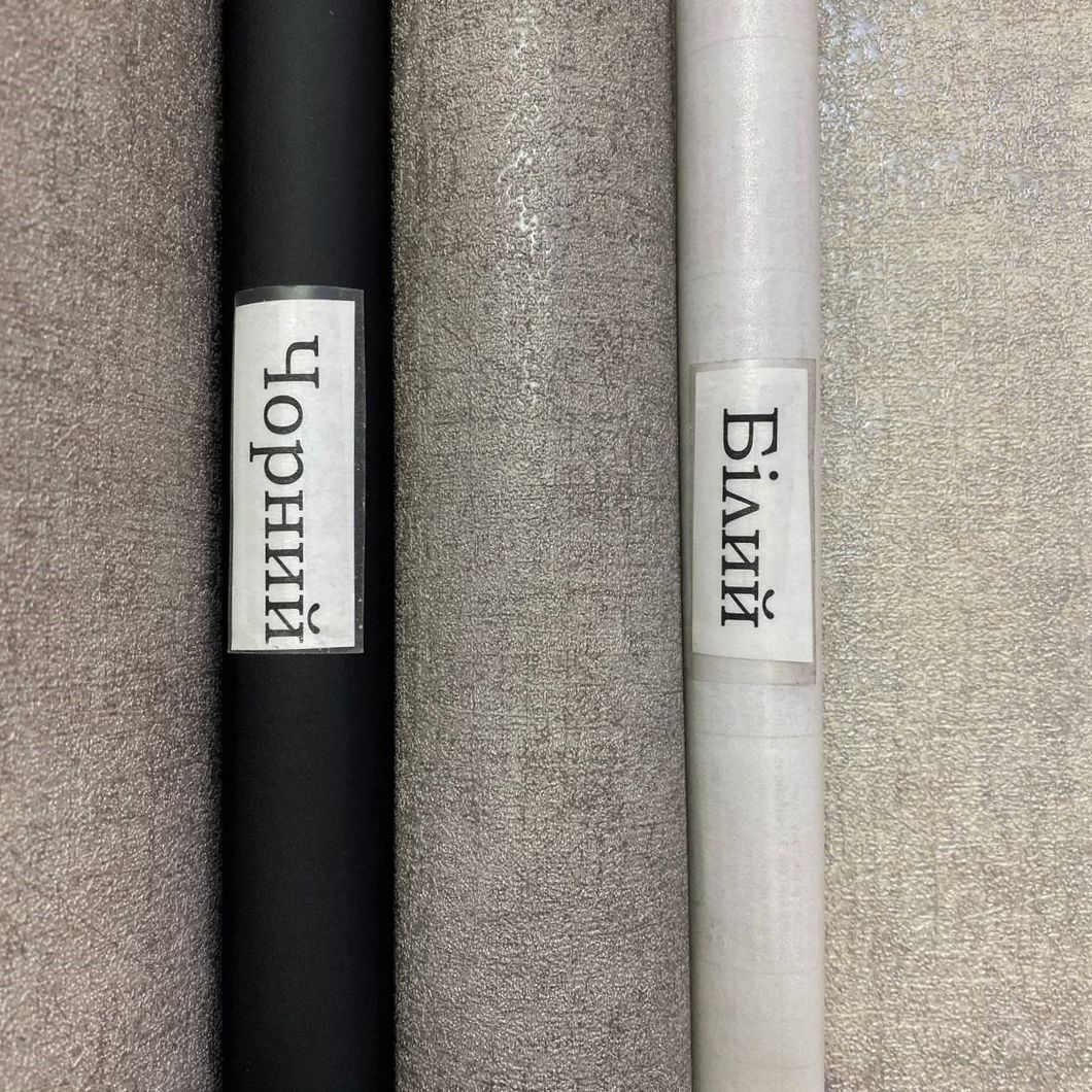 Обои виниловые на флизелиновой основе DUKA Natura тёмно-серый 1,06 х 10,05м (22826-4)