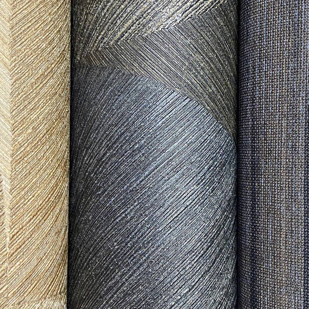 Обои виниловые на флизелиновой основе Erismann Martinique коричневый 1,06 х 10,05м (12192-15)
