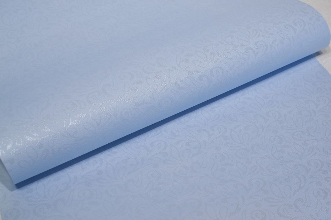 Шпалери паперові Ексклюзив блакитний 0,53 х 10,05м (011-02)