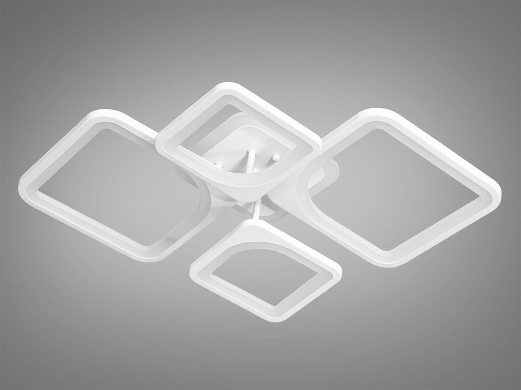 Потолочная LED люстра с димером и цветной подсветкой 100W