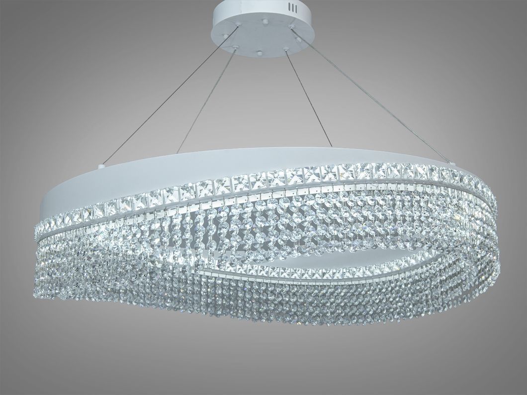 Подвесная люстра Diasha LED белая 100Вт 18м2