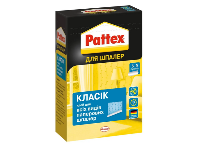 Клей для обоев Pattex Классик универсальный 0,19кг (2875206)