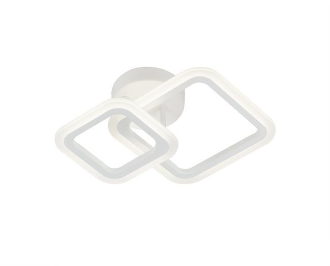 LED Стельова Люстра INTEREES IS 5106-1+1 (Білий), Білий4