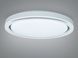 LED люстра Смарт 34Вт белая с черной вставкой 6м&sup2;