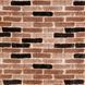 Панель стінова 3D classical brick (346-2) 700х770х2мм (D) SW-00001915, Разные цвета, Різні кольора