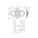 Смарт люстра керована світлодіодна OVAL ICE RGB 5S 75 Вт 725x500x93 мм Чорна, чорний; прозорий