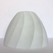 Плафон для люстры диаметр верхнего отверстия 3,6 см высота 10 см, Белый, Белый