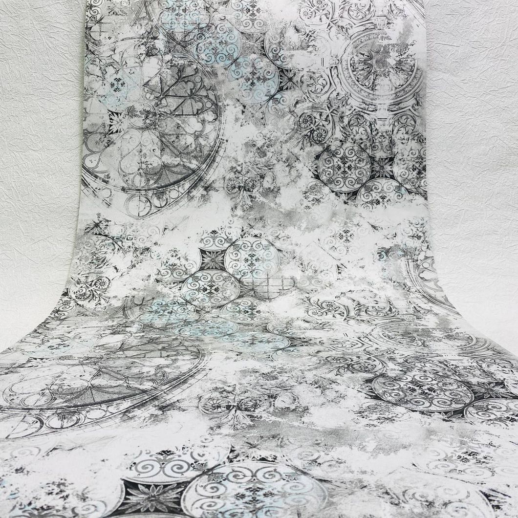 Шпалери на паперовій основі Континент Франческа сірий дуплекс 0,53 х 10,05м (069)