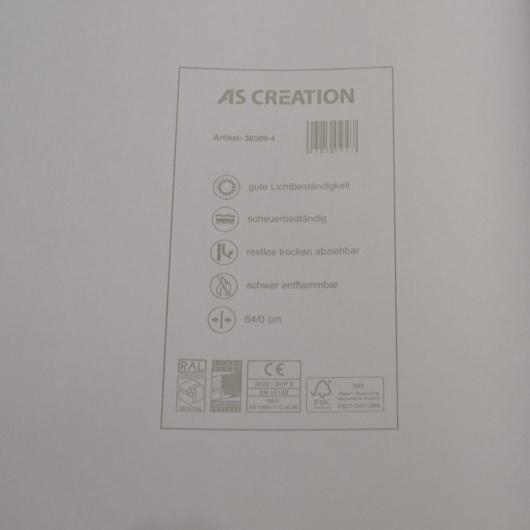 Шпалери вінілові на флізеліновій основі AS Creation Pint Walls бордовий 0,53 х 10,05м (38509-4)