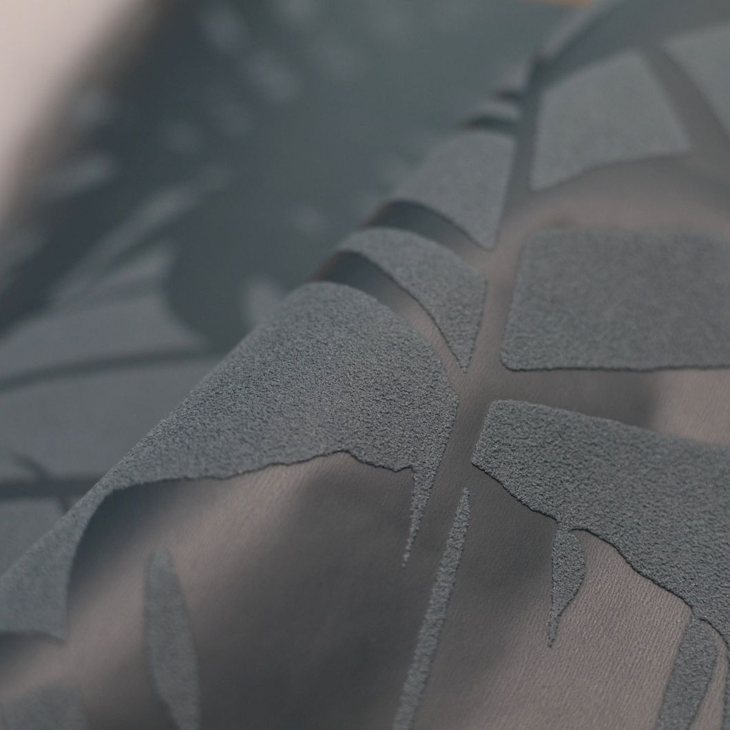 Обои виниловые на флизелиновой основе Superfresco Easy Palm Green тёмно-зелёный 0,53х10,05 (105975)