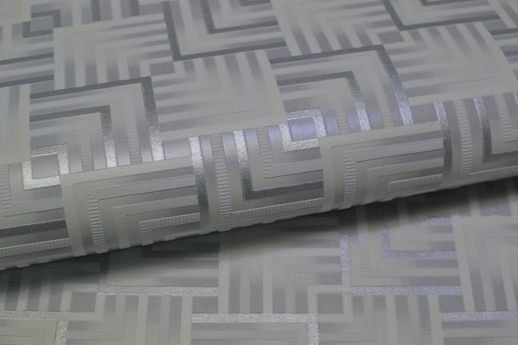 Шпалери вінілові на паперовій основі ArtGrand Bravo сірий 0,53 х 15м (82041BR40)