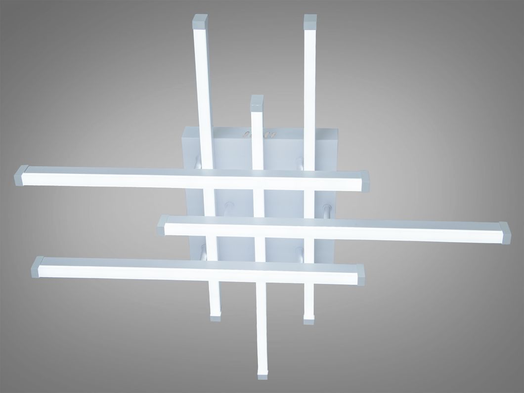 Стельова LED люстра біла 70 Вт 6 модулів 12 м&sup2;