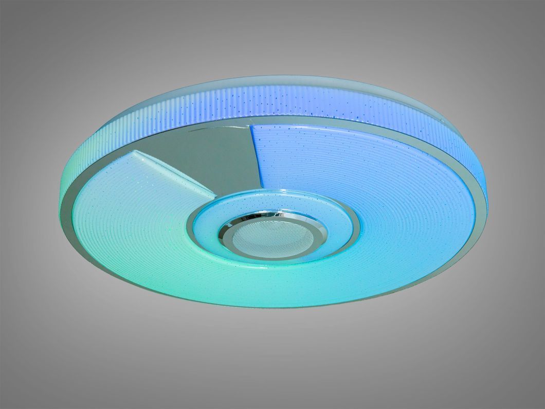 Смарт LED люстра белая 45 Вт RGB с Bluetooth, I-LINK додаток
