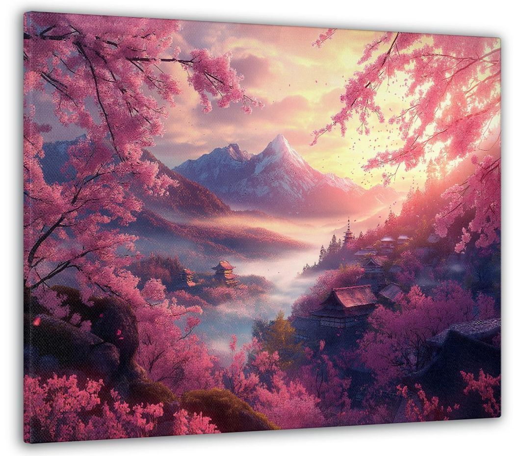 Картина на холсте МАKO "Нежная Сакура " 50x70 см MK10527_5070