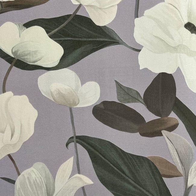 Обои виниловые на флизелиновой основе Erismann Secret Garden фиолетовый 1,06 х 10,05м (12240-31)