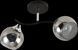 Люстра декоративна INTEREES IS XA1446B/2 Black+Chrome на 2 плафона, Хром