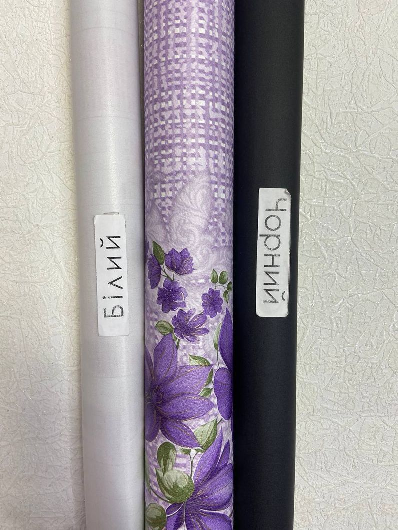 Шпалери паперові Ексклюзив фіолетовий 0,53 х 10,05м (066-05)