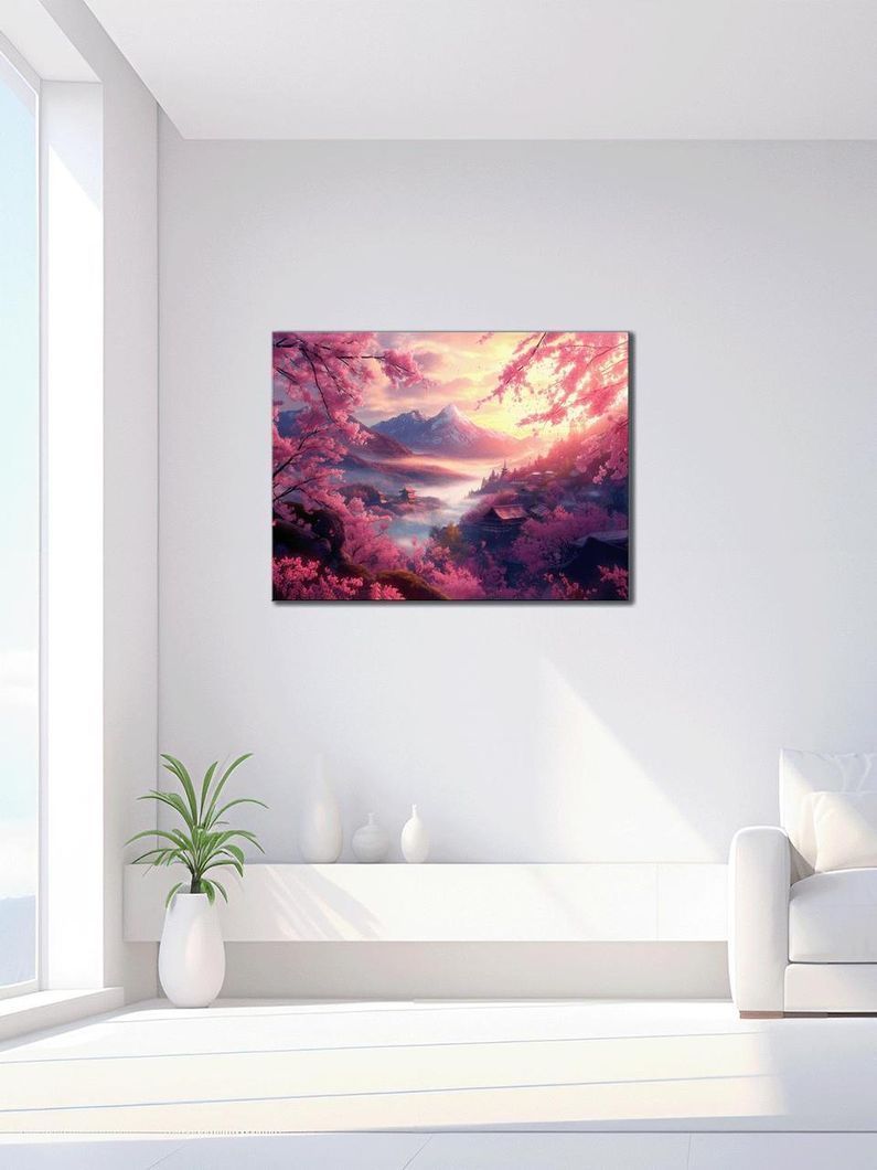 Картина на холсте МАKO "Нежная Сакура " 50x70 см MK10527_5070