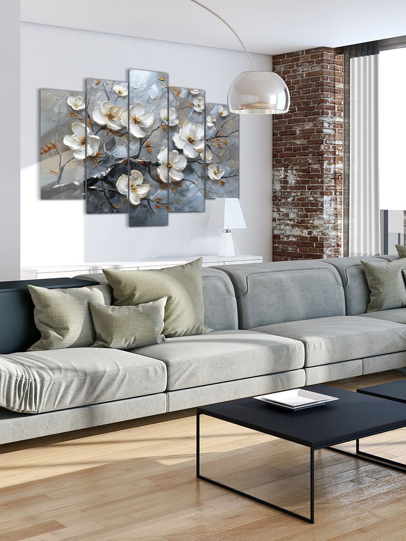 Модульная картина в гостиную / спальню для интерьера 80x125 см MK50379