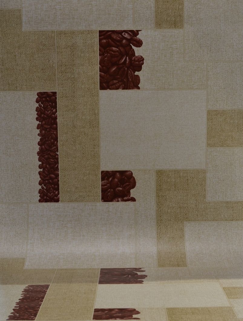 Шпалери вологостійкі на паперовій основі Шарм Кава бежевий 0,53 х 10,05м (106-03)